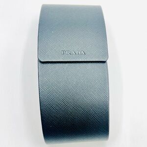 Prada Black Textured Glasses Case - Empty